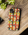 Corgi Chic Popart Pup Slim Phone Cases