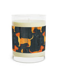 Dapper Dachshund Noir Glow Scented Candle