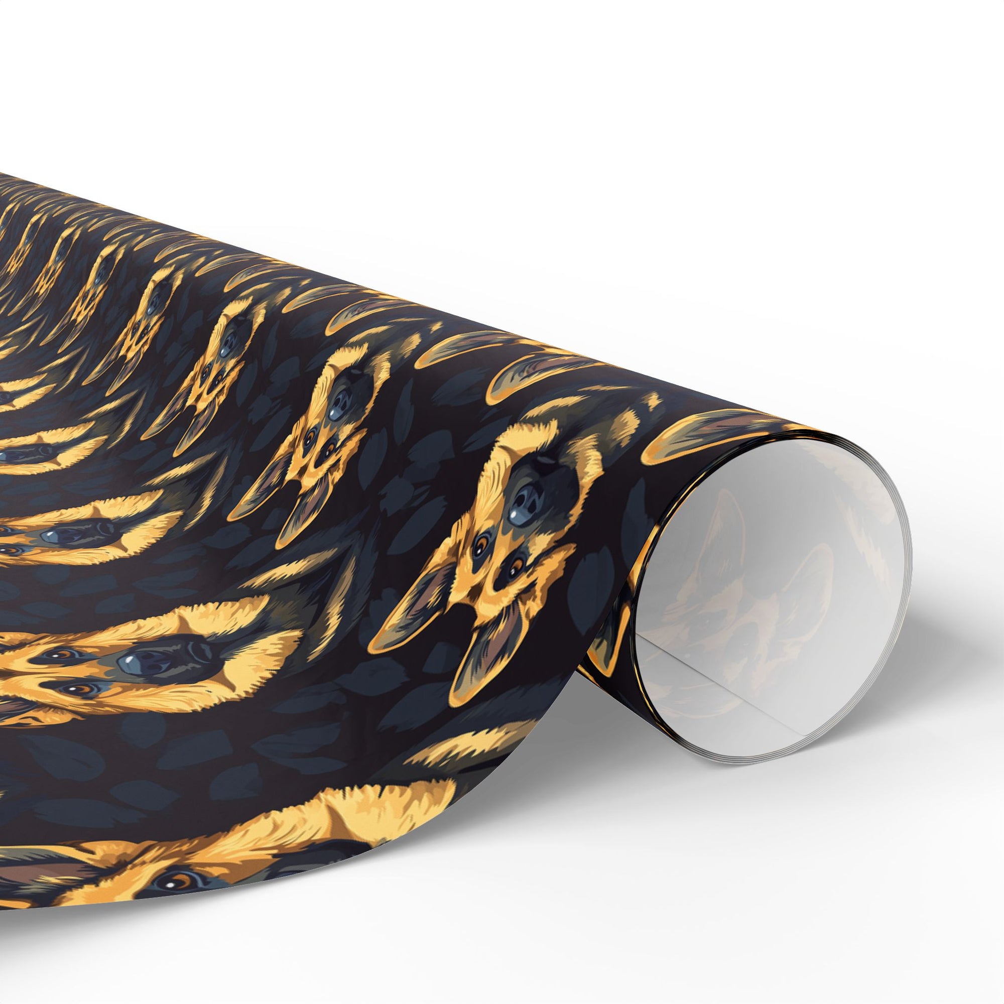 Majestic Hound Couture: German Shepherd LuxeBlend Wrapping Paper