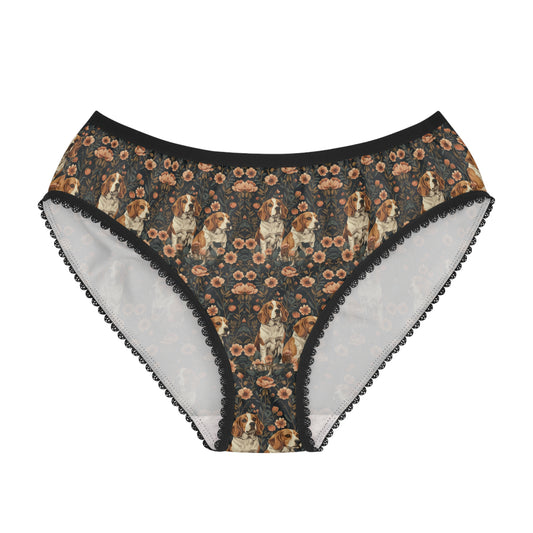 Beagle Blossom Bonanza Women's Briefs