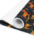 Dapper Dachshund Noir Glow Foam Yoga Mat