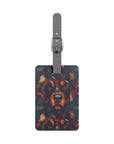 Rustic Rottie Charm Luggage Tag