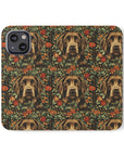 Labrador Lush Pooch Tapestry Flip Cases