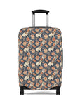 Blooming Bulldog Beauty Luggage Cover