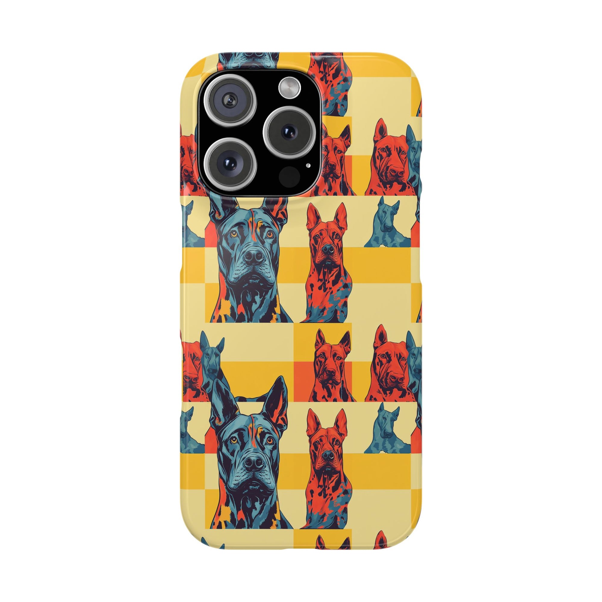 Dane-tastic Marvelous Mutt Mode Slim Phone Cases