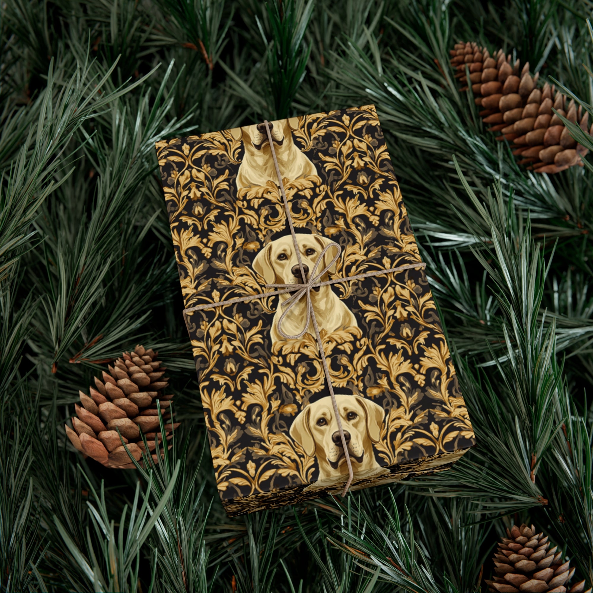 Royal Pawsitivity Labs Gift Wrap Papers