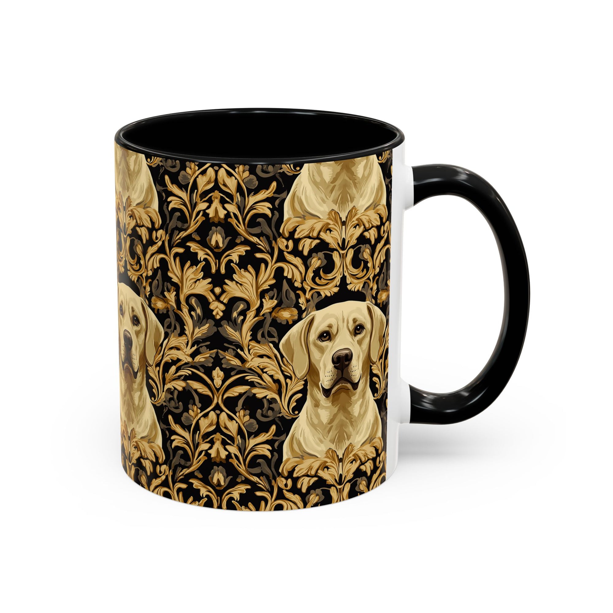 Royal Pawsitivity Labs Accent Coffee Mug