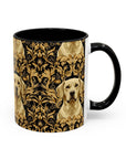 Royal Pawsitivity Labs Accent Coffee Mug