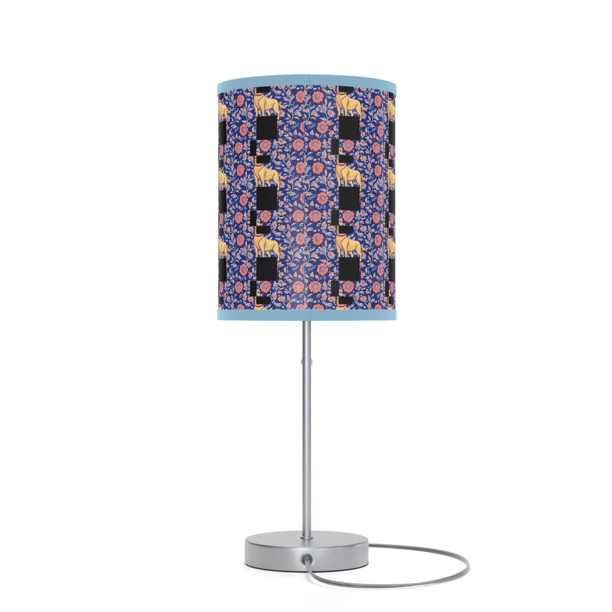 Bloomtastic Lab Petal Parade Lamp on a Stand