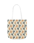 Dashing Dane Divinity Canvas Tote Bag