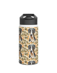 Majestic Great Dane Meadow Stainless Steel Water Bottle