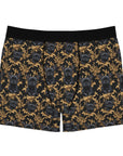 Regal Frenchie Noir Elegance Men's Boxer Briefs