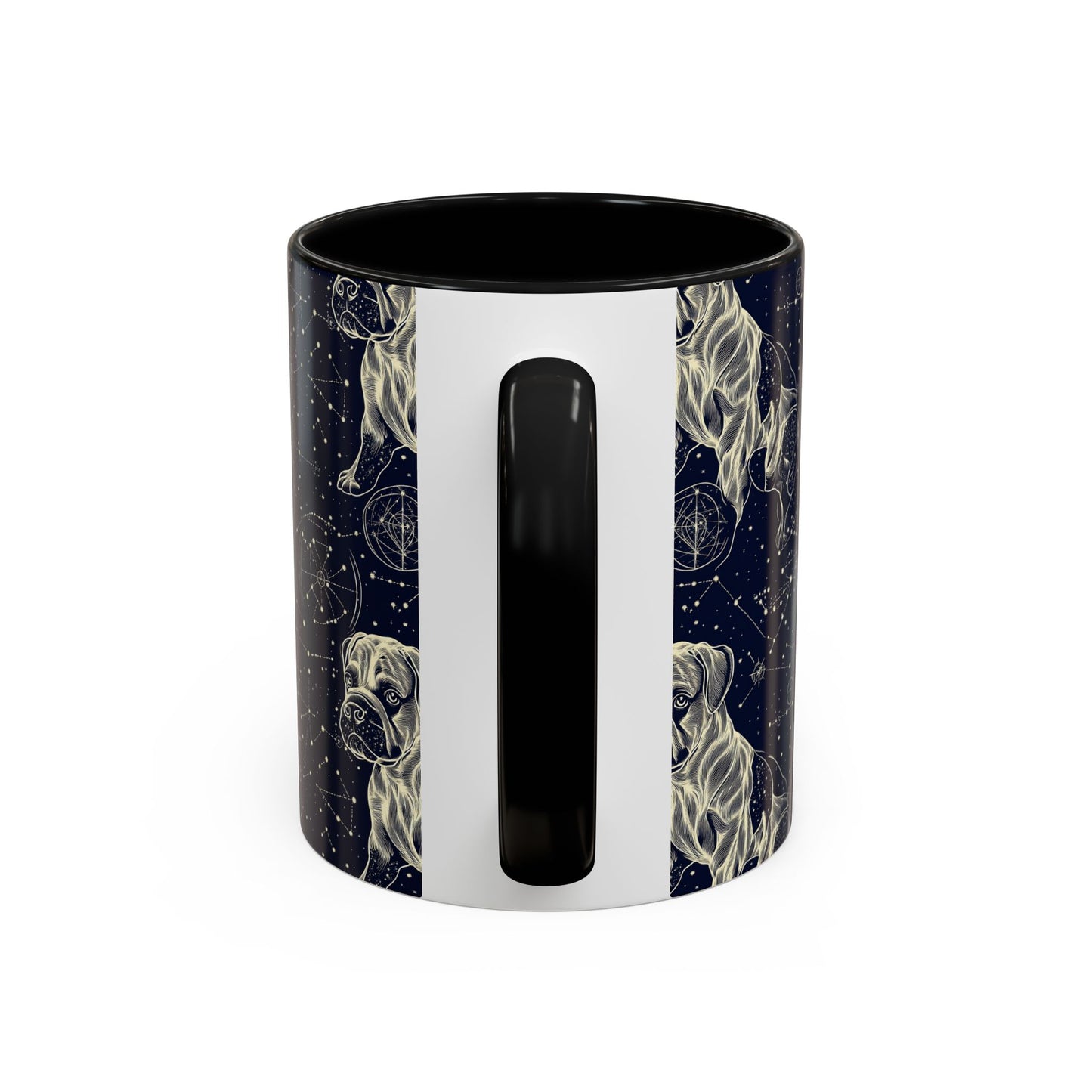 Celestial Boxer Bliss Accent Coffee Mug