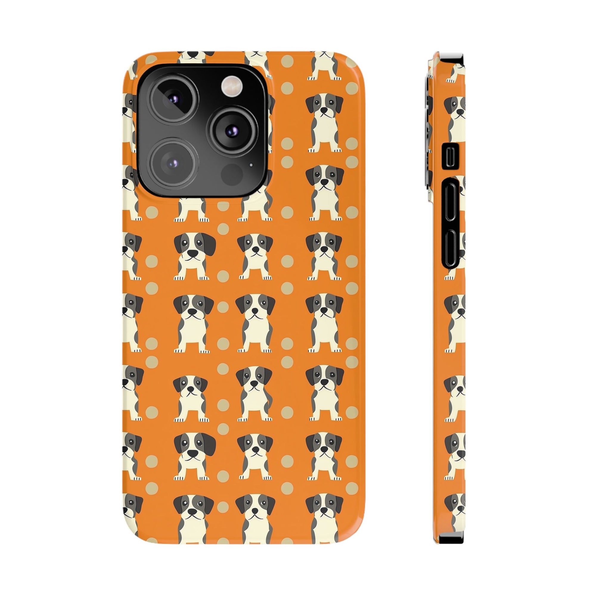 Boxer Blissful Chic Canine Slim Phone Cases