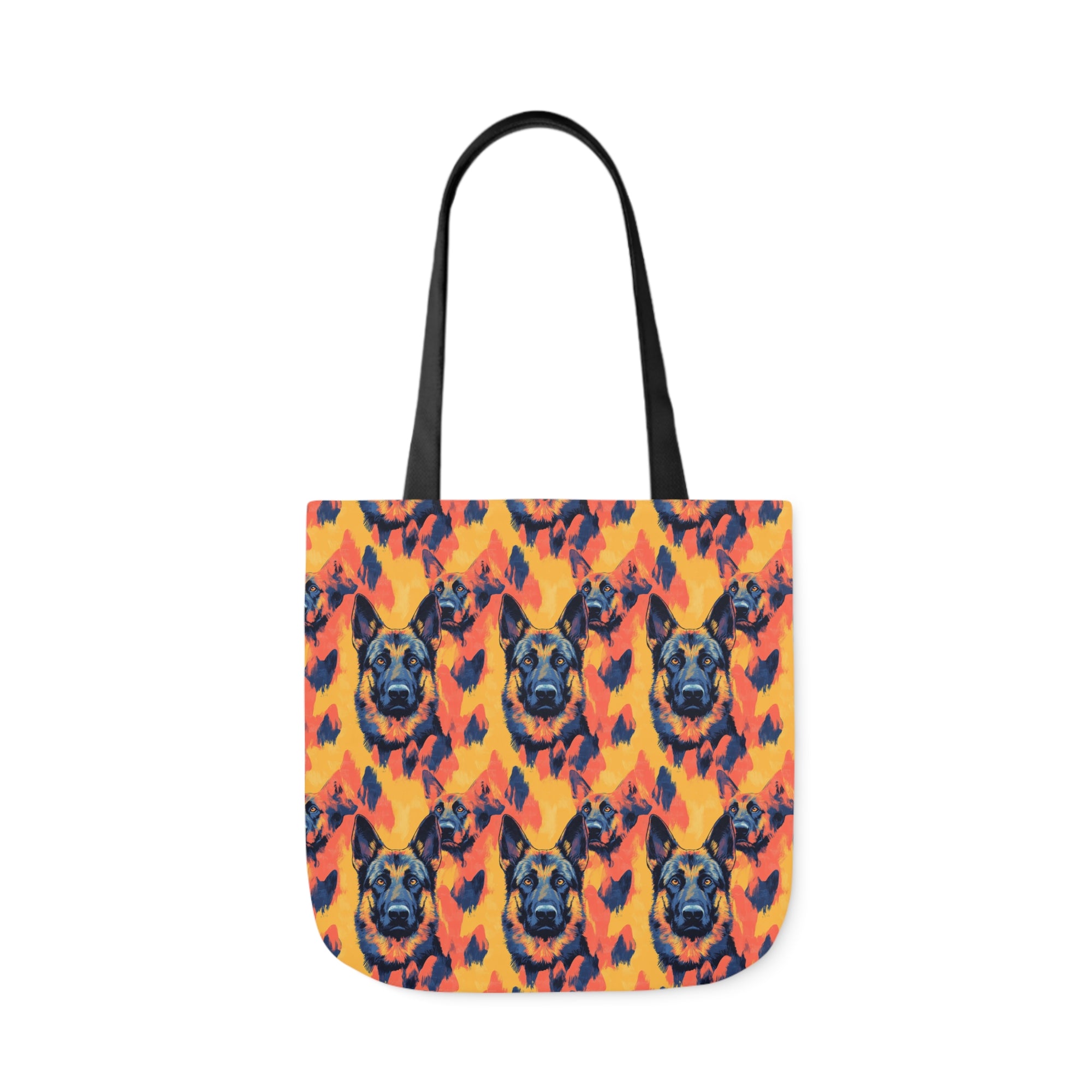 Impressionistic German Shepherds Canvas Tote Bag