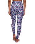 Funky Geometric Boxerista High Waisted Yoga Leggings