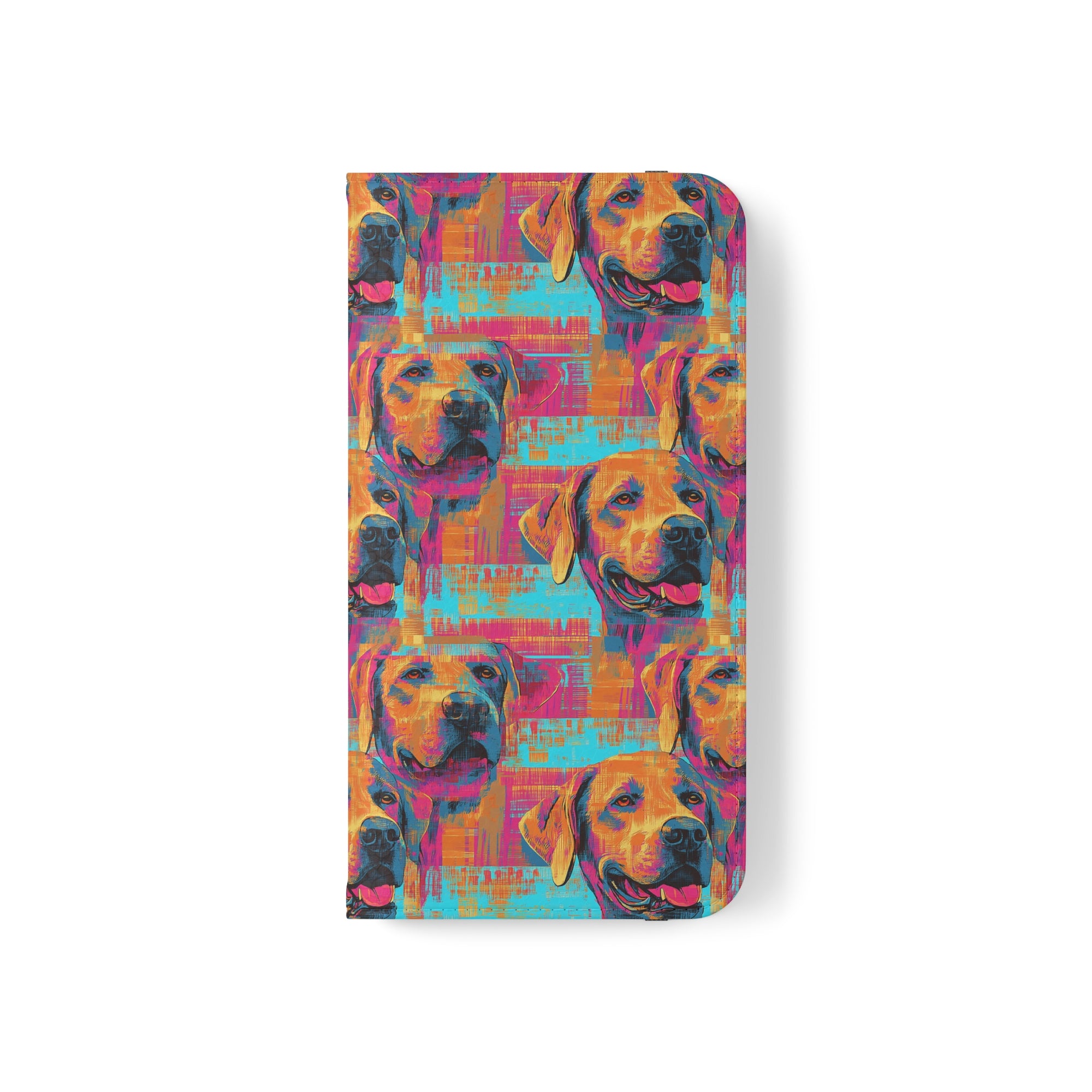 Rustic Charm Labrador Chic Flip Cases