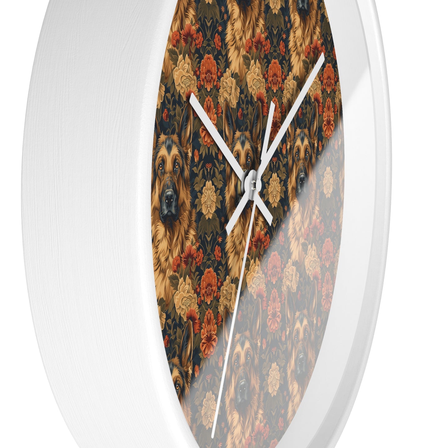 WhimsiWooly Shepherd Spritz Wall Clock