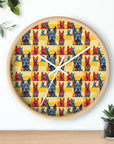 Dane-tastic Marvelous Mutt Mode Wall Clock