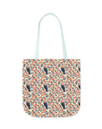 Bloomiful Lab Bouquet Canvas Tote Bag