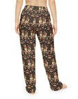 Beagle Blossom Bonanza Women's Pajama Pants