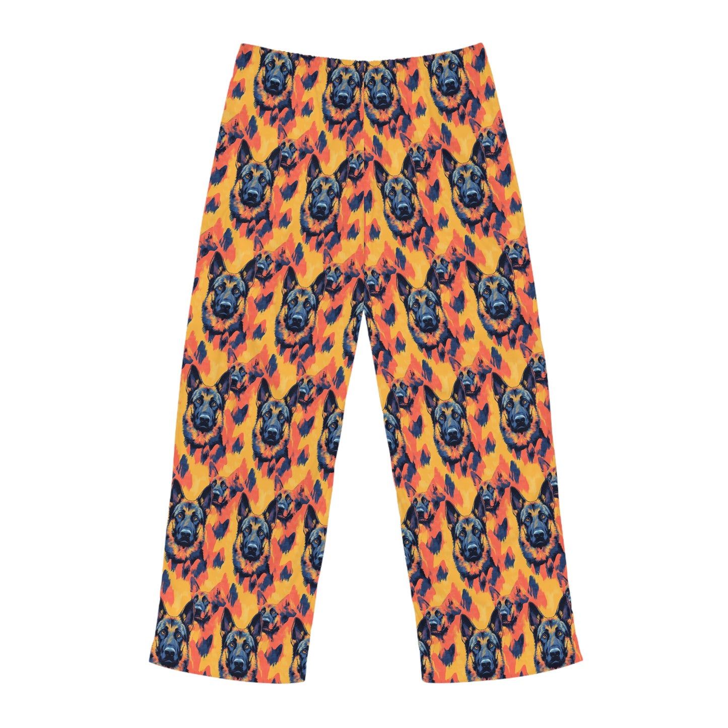 Impressionistic German Shepherds Men's Pajama Pants