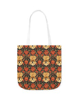 Golden Pawsatronic Tapestry Canvas Tote Bag