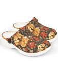 Golden Pawsatronic Tapestry Kid's Foam Clogs