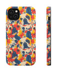 Bloom Pup Frenchietastic Splatter Magnetic Tough Cases