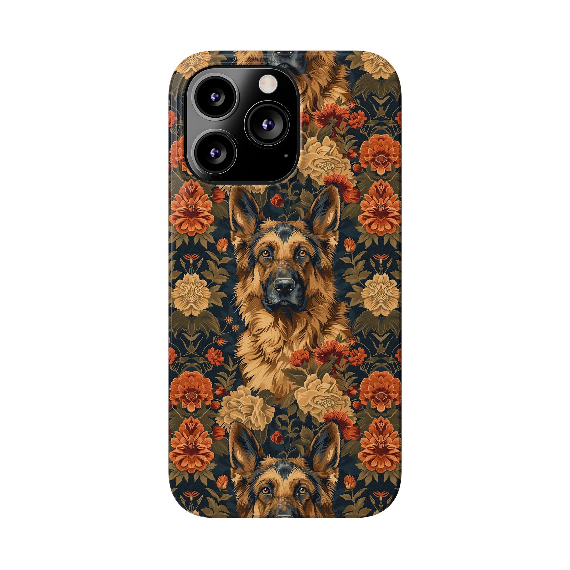 WhimsiWooly Shepherd Spritz Slim Phone Cases