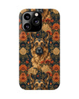 WhimsiWooly Shepherd Spritz Slim Phone Cases