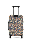 Blooming Bulldog Beauty Luggage Cover