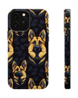 Majestic Hound Couture: German Shepherd LuxeBlend Magnetic Tough Cases