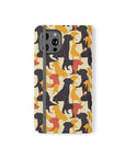 Modern Charm Labrador Chic Flip Cases