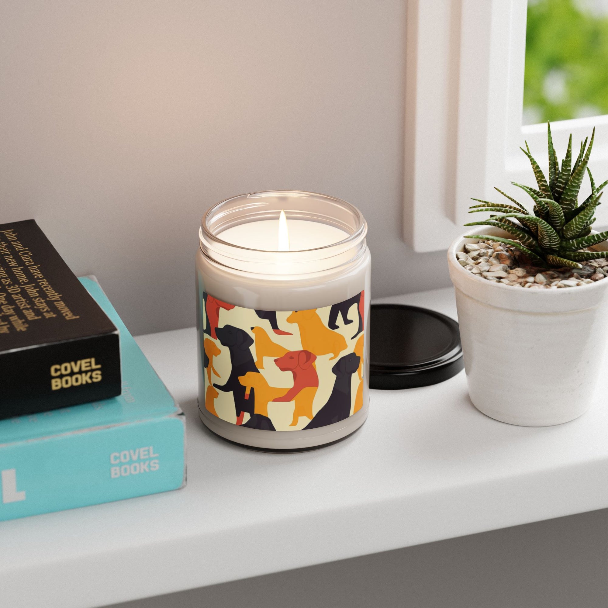 Modern Charm Labrador Chic Scented Soy Candle