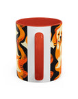 Golden Woof Abstract Glamour Accent Coffee Mug