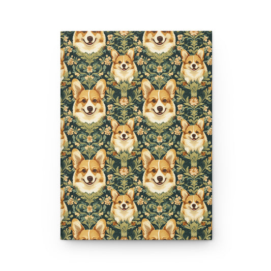 Corgi Charmz Hardcover Journal Matte