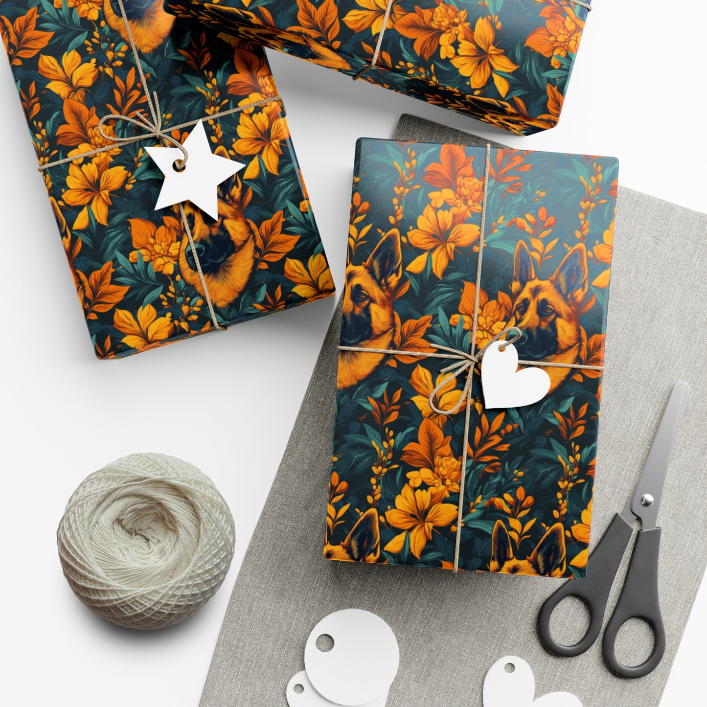 Safari Shepherd Strut Gift Wrap Papers