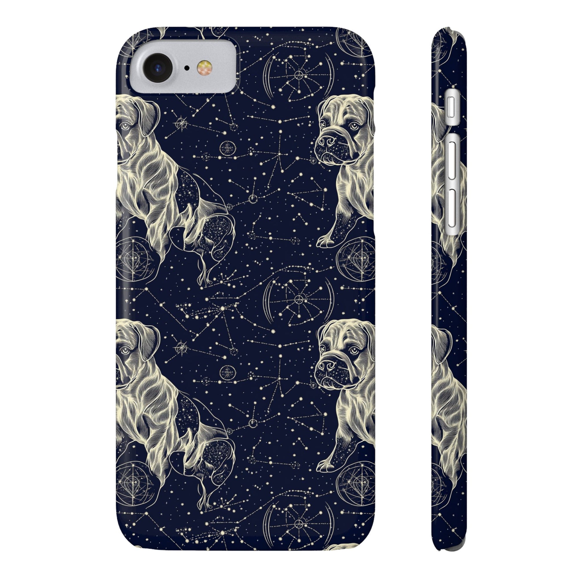 Celestial Boxer Bliss Slim Phone Cases