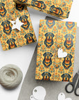 Royal Rottie Regalia Gift Wrap Papers