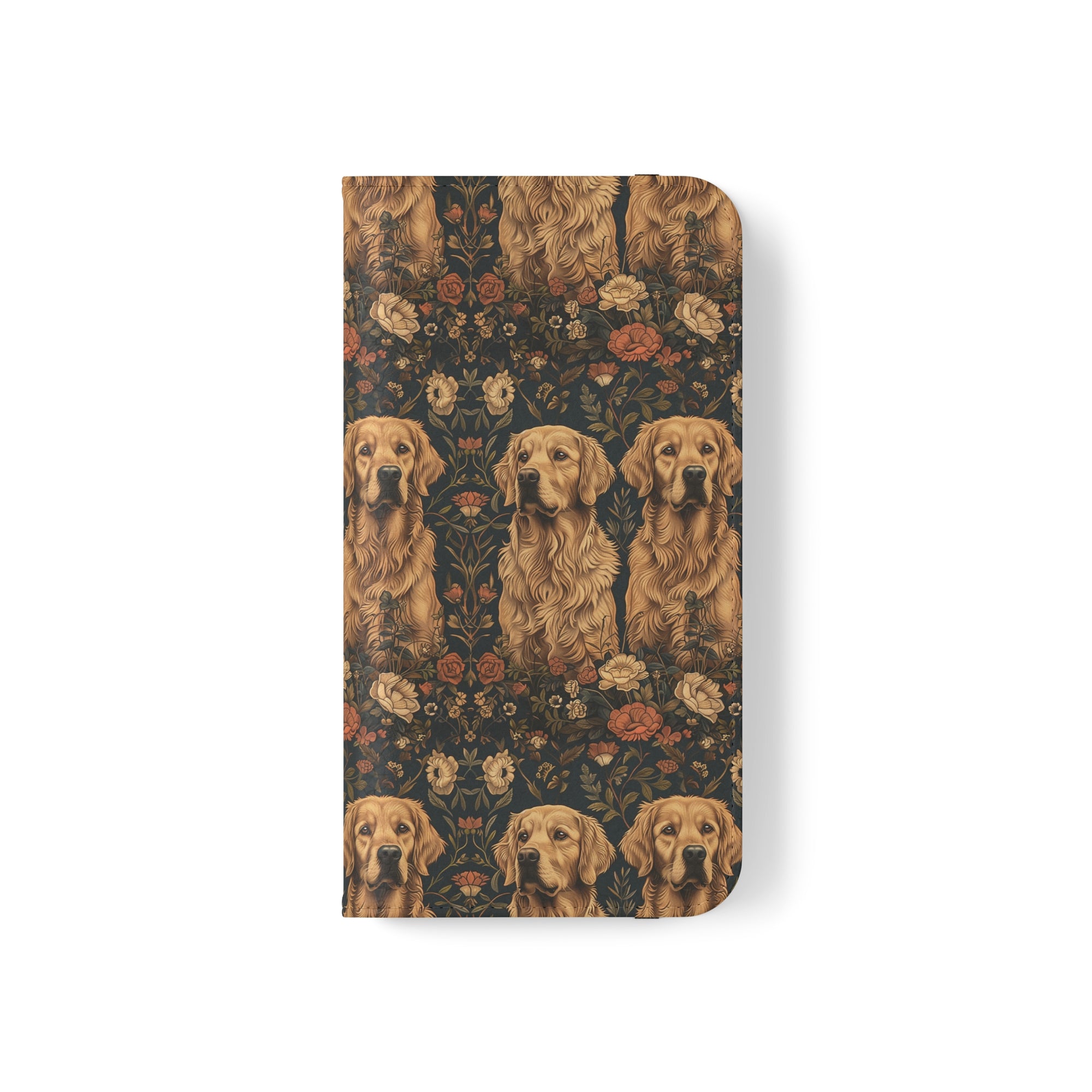 Fanciful Golden Paradise Blossom Flip Cases