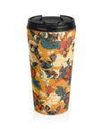 Frenchie Glow-Up Galore Stainless Steel Travel Mug