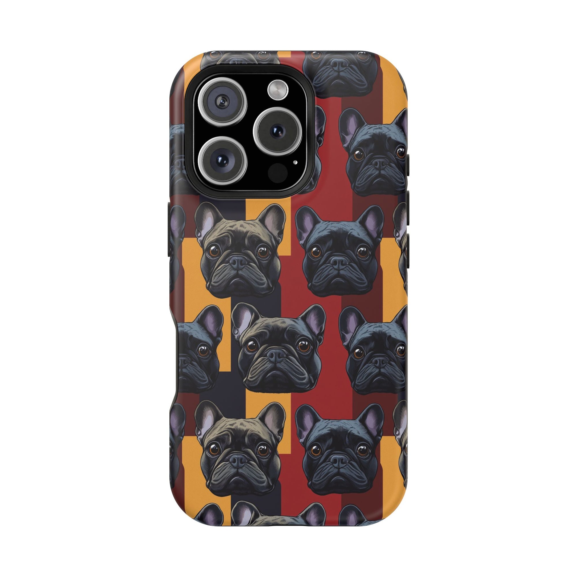 Chic Canine Checkmate - Frenchie Edition Magnetic Tough Cases