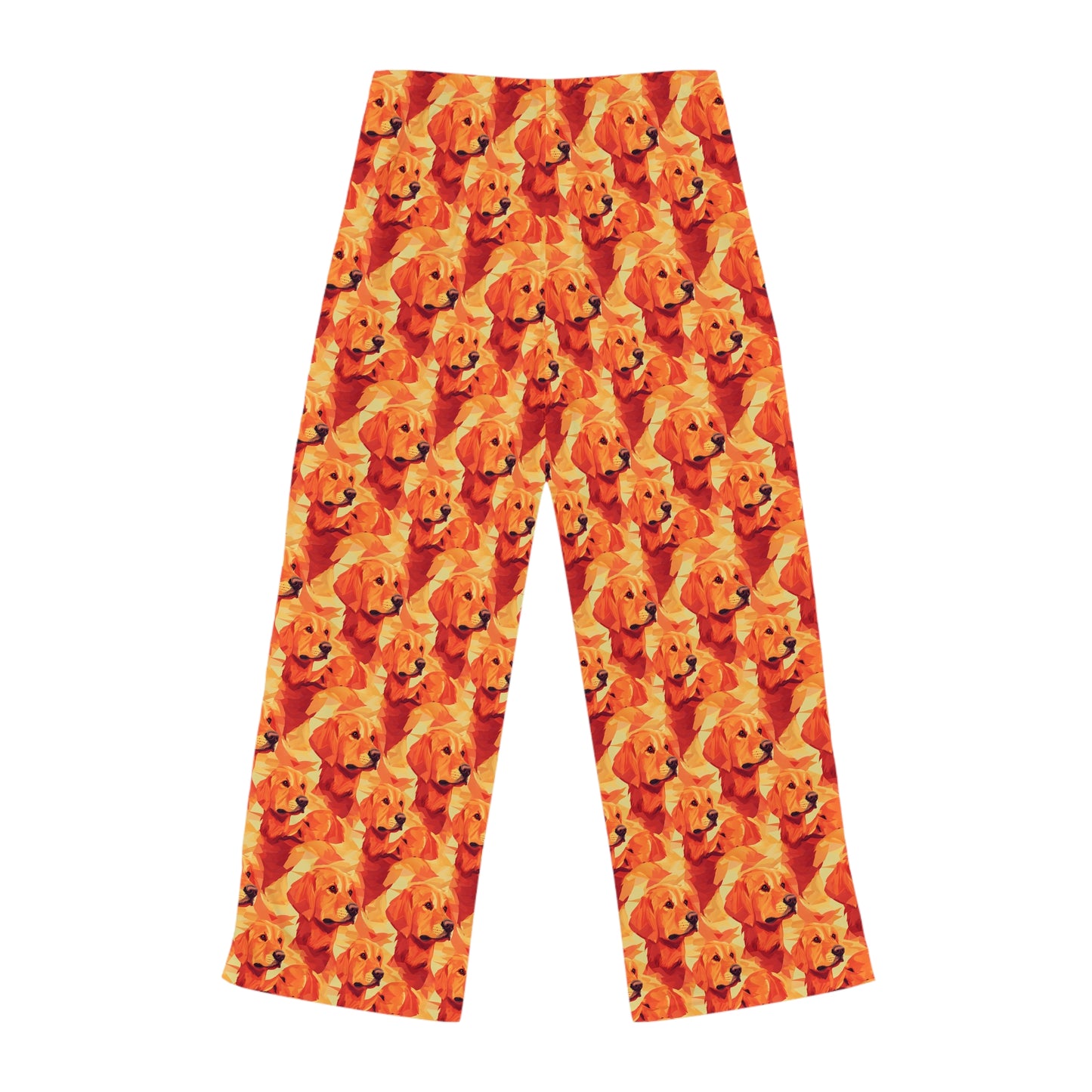 Golden Glamour Paws Women's Pajama Pants