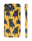 Puglet Posh Paradise Slim Phone Cases