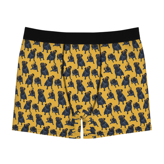 Puglet Posh Paradise Men's Boxer Briefs