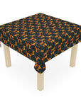 Dapper Dachshund Noir Glow Tablecloth