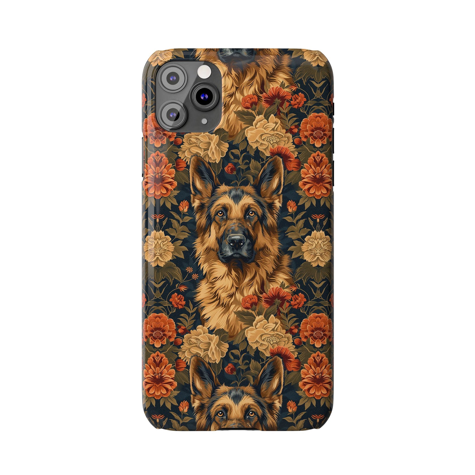 WhimsiWooly Shepherd Spritz Slim Phone Cases