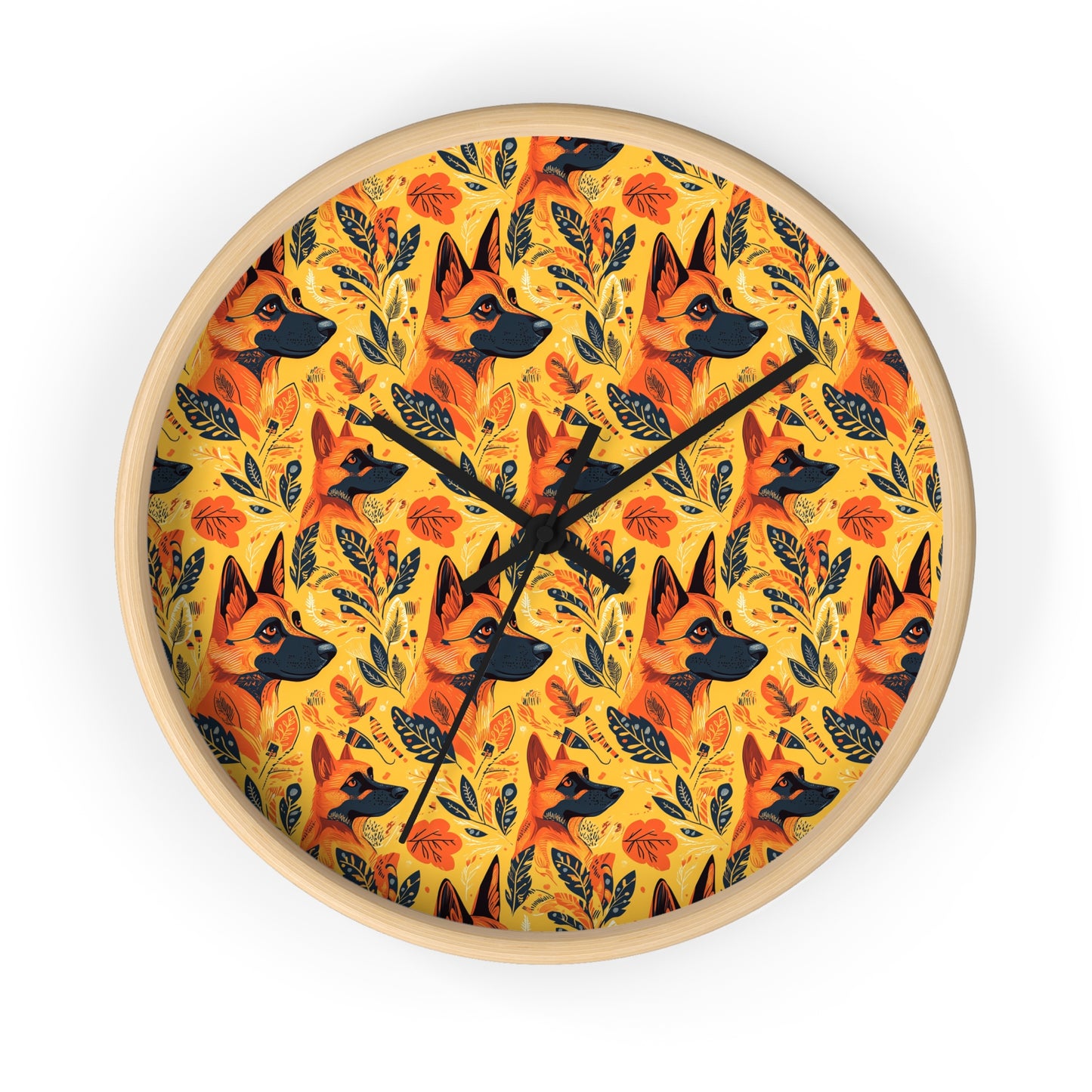 Shepherd Safari Retreat Wall Clock