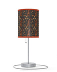 Dapper Dachshund Embroidery Elegance Lamp on a Stand